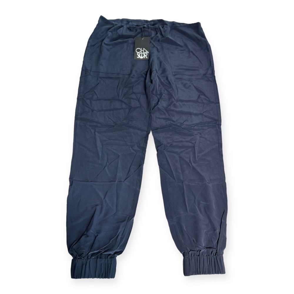 NWT Chaser Silk Joggers / navy